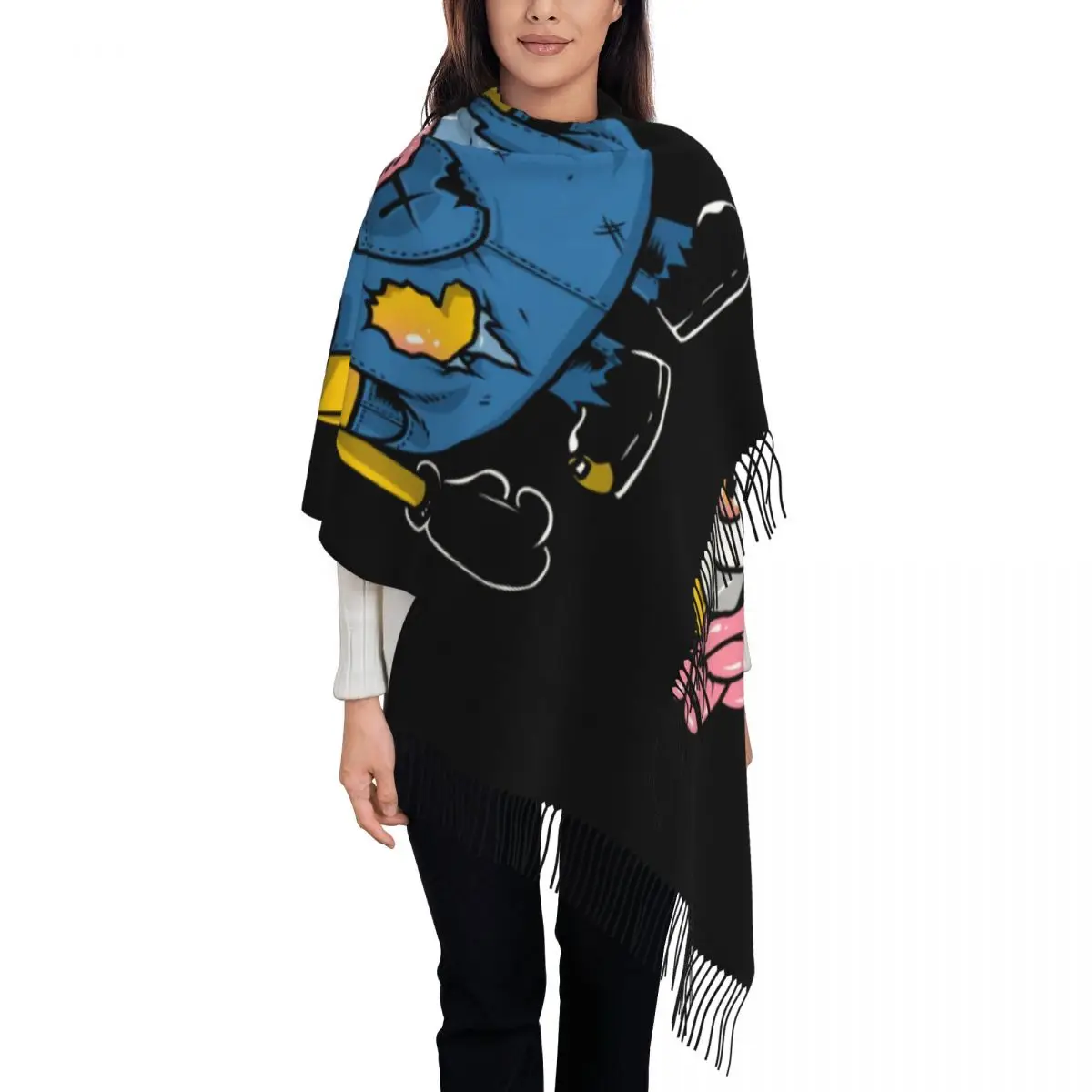 

Шарф с рисунком аниме M-Minions на заказ для мужчин и женщин, зима-осень, теплые шарфы, шали, накидки