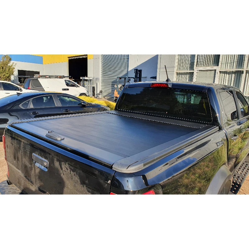 Professional 4x4 Aluminium Retractable Roll-up Roller Shutter Truck Bed Tonneau Cover Suitable Common Off-Road Pickup Trucks
