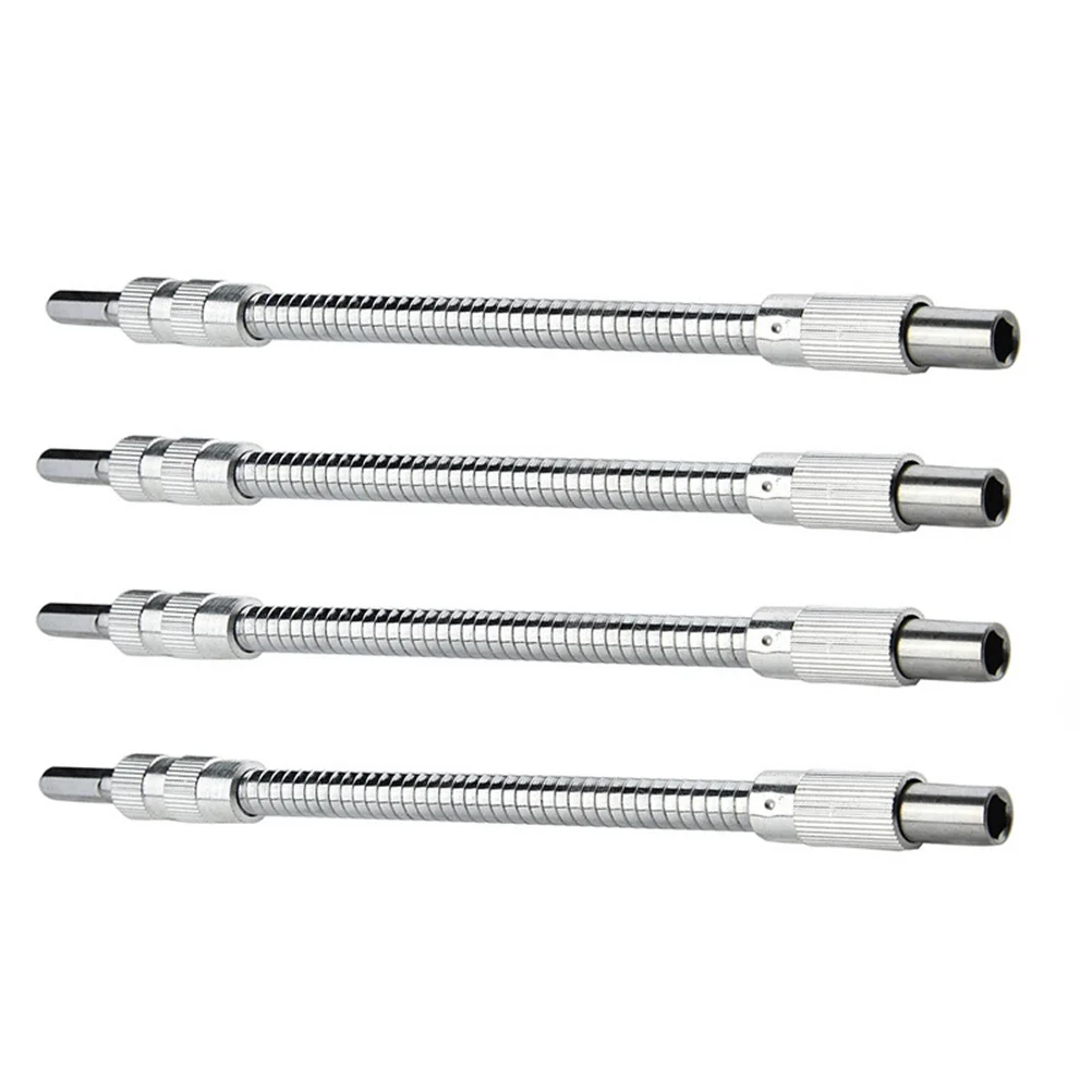 

300 Grinding Shaft Screwdriver Flexible Axle Extension Rod Chargeable Rechargeable Drill Silver Work