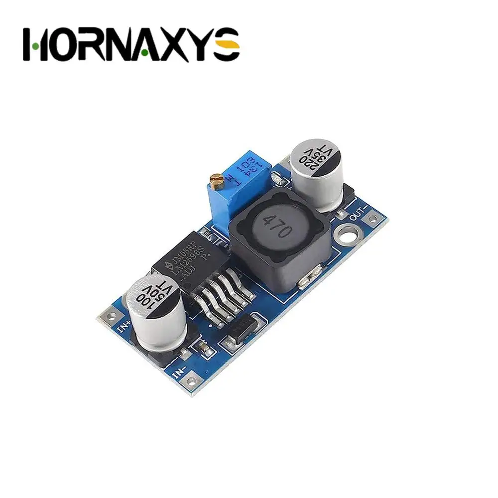 1-10Pcs LM2596 Step-Down Module DC-DC Adjustable Buck Converter Voltage Regulator Conversion Power Supply Module LM2596