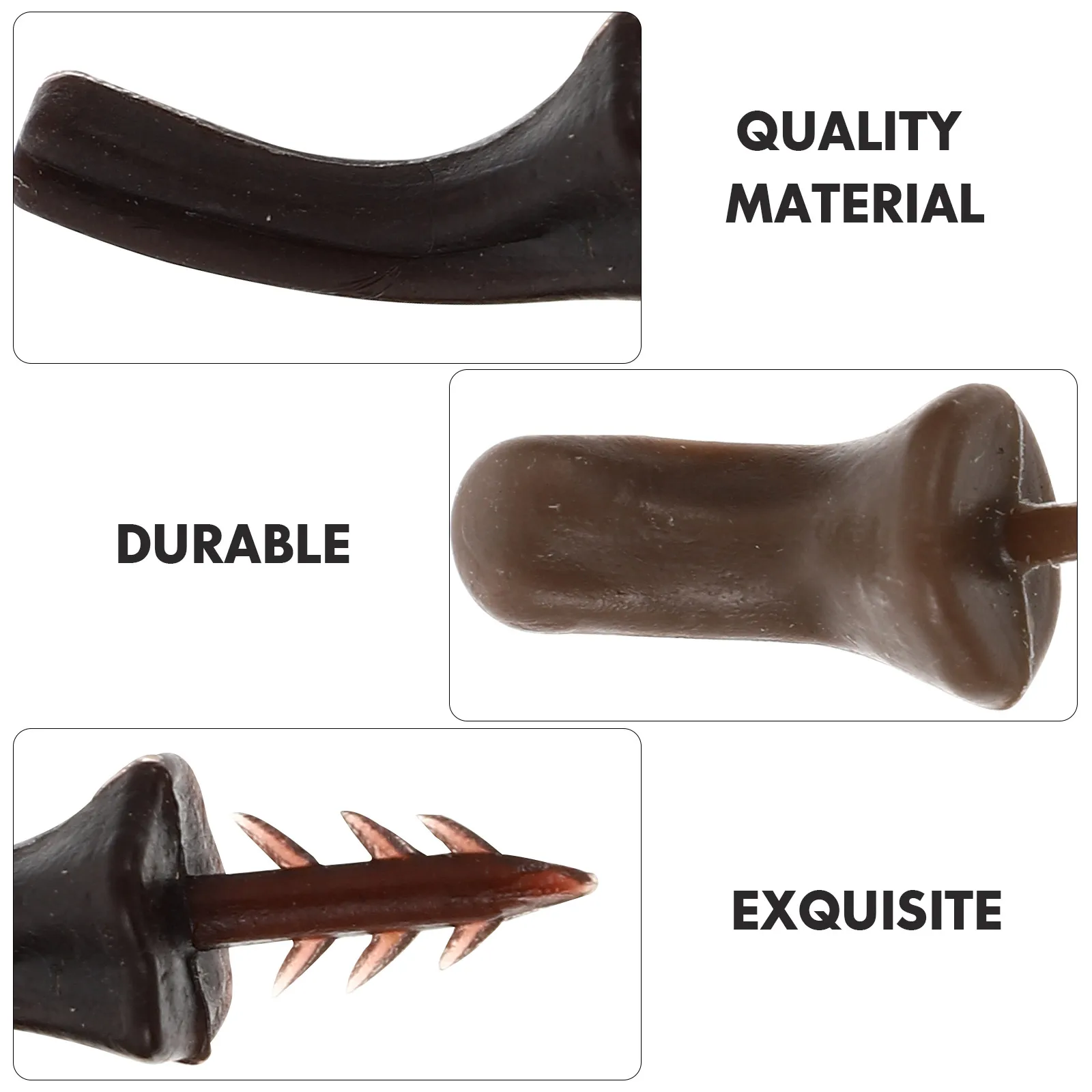 

100 Pcs Pumpkin Decoration Accessories Stem Plastic Halloween Base Craft Thanksgiving Handle DIY Foam Heads Festive Atmosphere