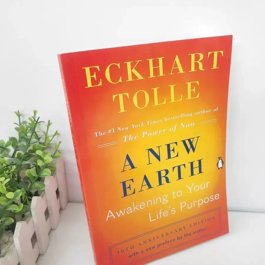 Uma Nova Terra-Eckhart Tolle, Despertando para o Propósito da Sua Vida-Livro em Inglês