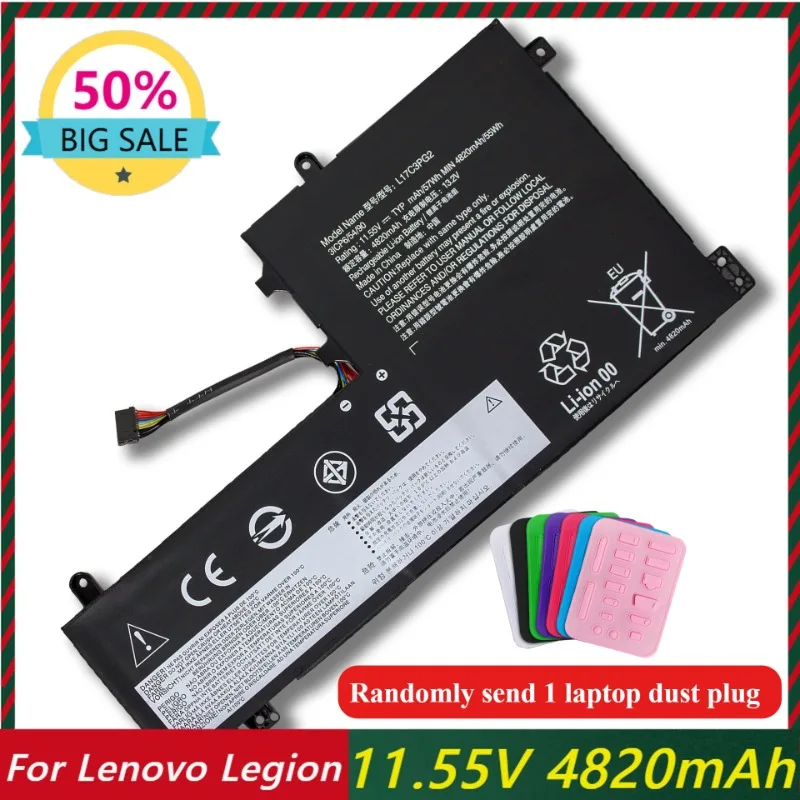 

L17C3PG2 Laptop Battery for Lenovo Legion Y7000 Y7000P Y530 Y530-15ICH Y740-15ICH Y730 1060 L17M3PG2 L17M3PG1 L17C3PG1 L17L3PG1