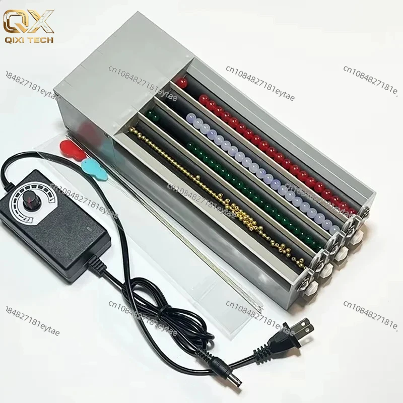 3-18MM Multifunctional Bead Threading Machine Adjustable Speed & Multi-Channel Options for Unique Beads