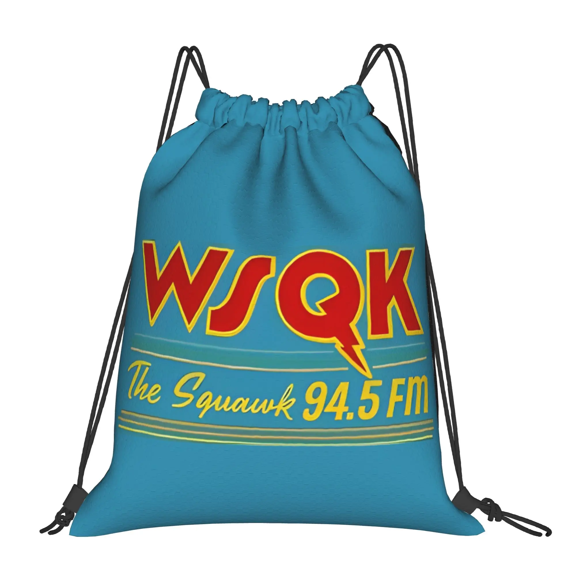 WSQK The Squawk 2 WSQK Drawstring Bags Sports Unisex Storage Organize Bundle Pocket Rope Bag