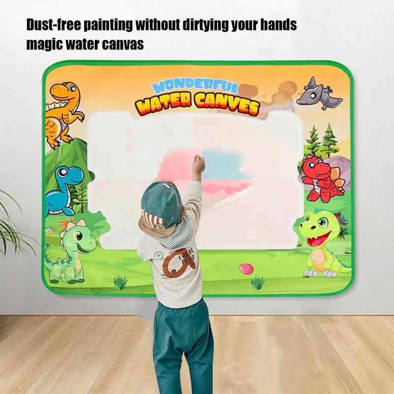 Water Painting Mat Water Painting Doodle Drawing Mat Extra Large Reusable Kids Large Coloring Mat Bring Magic Pens For Girls