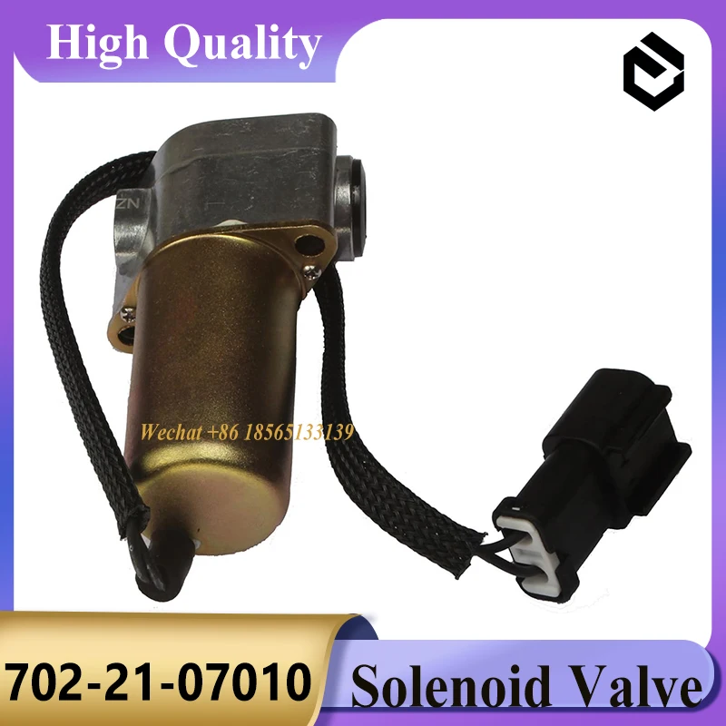 702-21-07010  7022107010 Hydraulic Pump Solonid Valve Engine 6D102 for Komatsu PC200-6 PC120-6 PC220-6 Excvator Parts