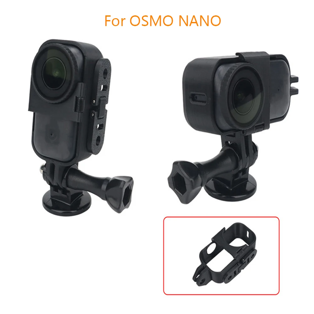 For DJI OSMO NANO Action Camera Dual-Directional Expansion Frame Adapter Camera Base Snap-On Mounting System Cover Camera Part