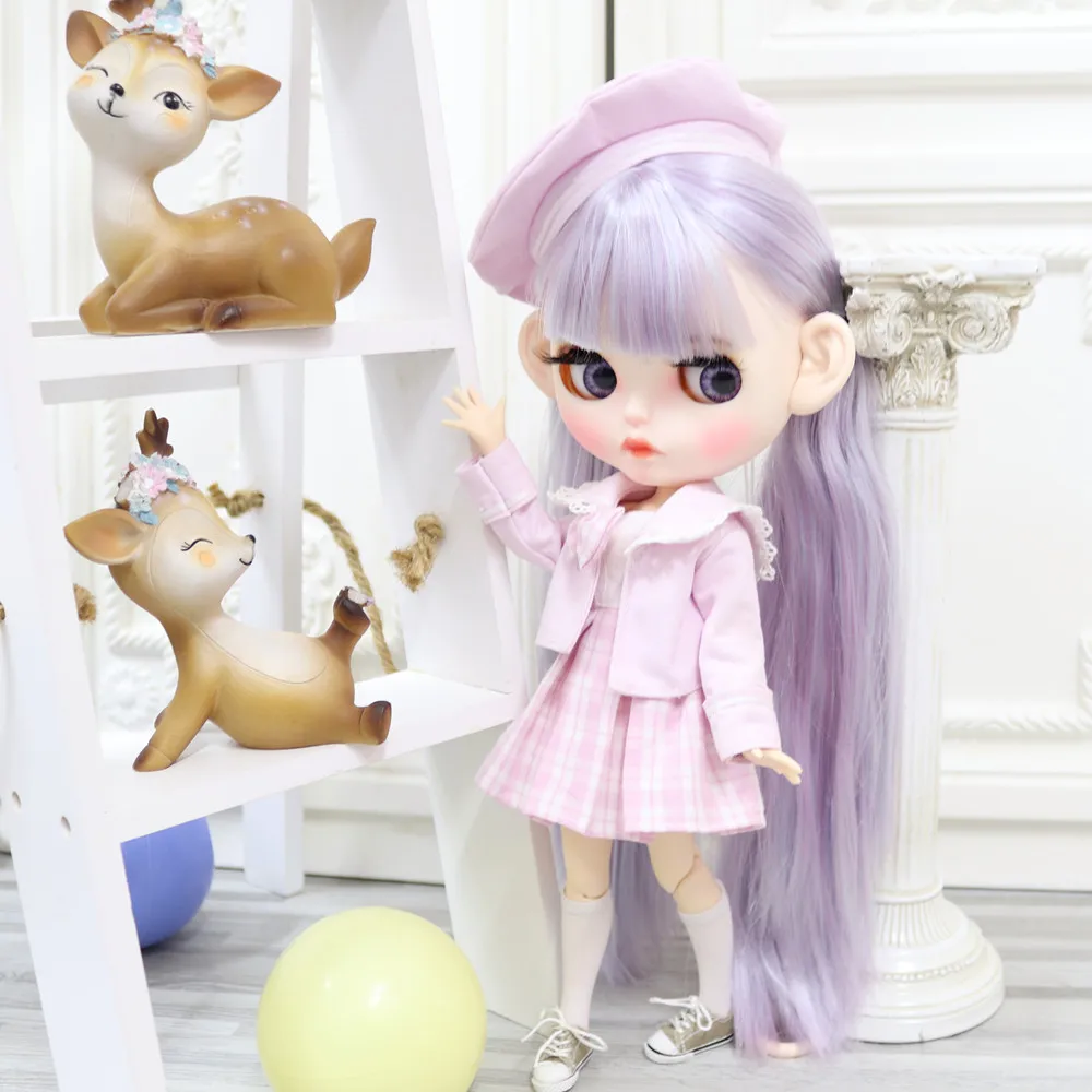 Outfits for ICY DBS Blyth doll Dress For 12 inch doll  cute dressing - Image 4