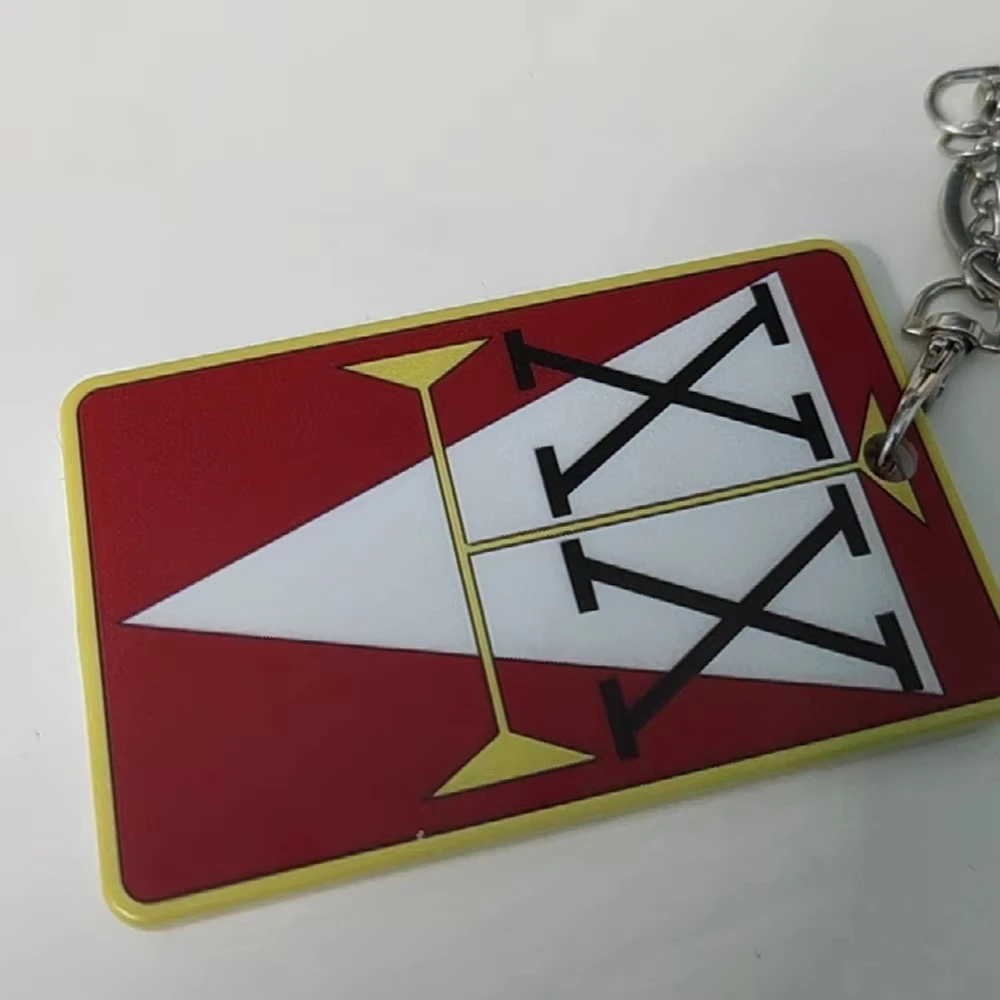Anime Hisoka Kurapika Killua Zoldyck Cosplay Lizenzkartenhalter PVC-Kartenset Hülle Schlüsselanhänger Anhänger Schlüsselketten Requisiten – Detail 6