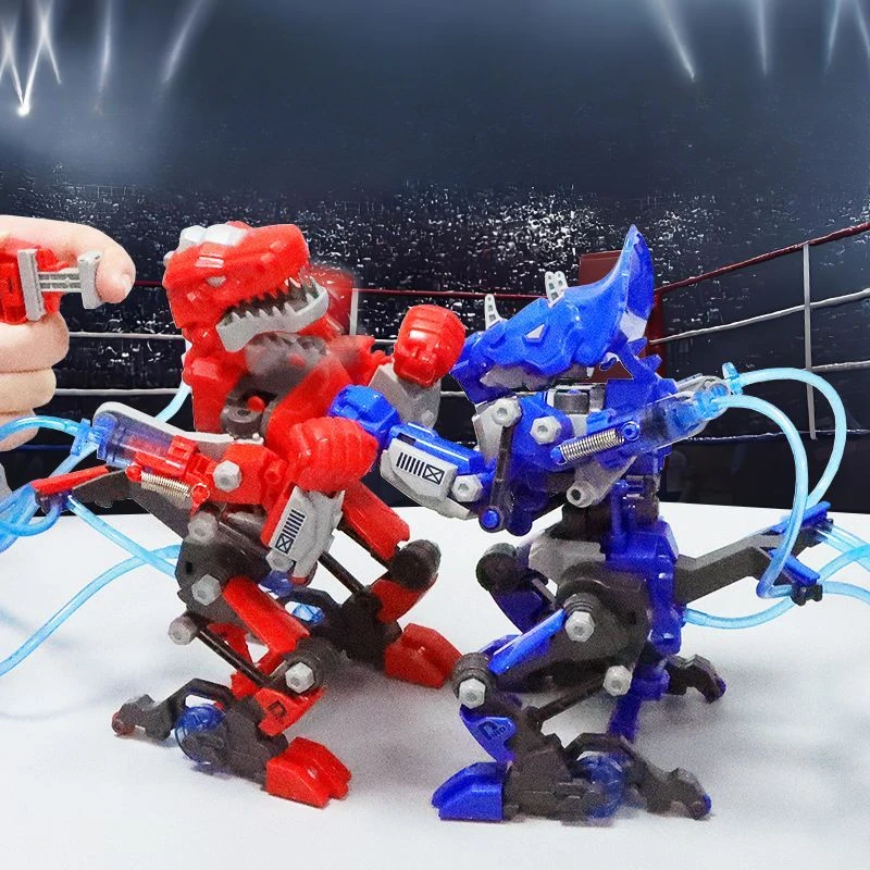 

Hydraulic Robot Duel DIY Children's Science Experiment Set Puzzle Boy Assembly