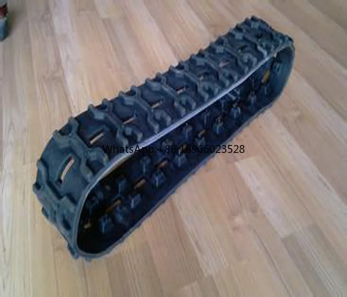 Robot rubber track Small excavator/snowmobile/ATV rubber tracks/trucks/harvester