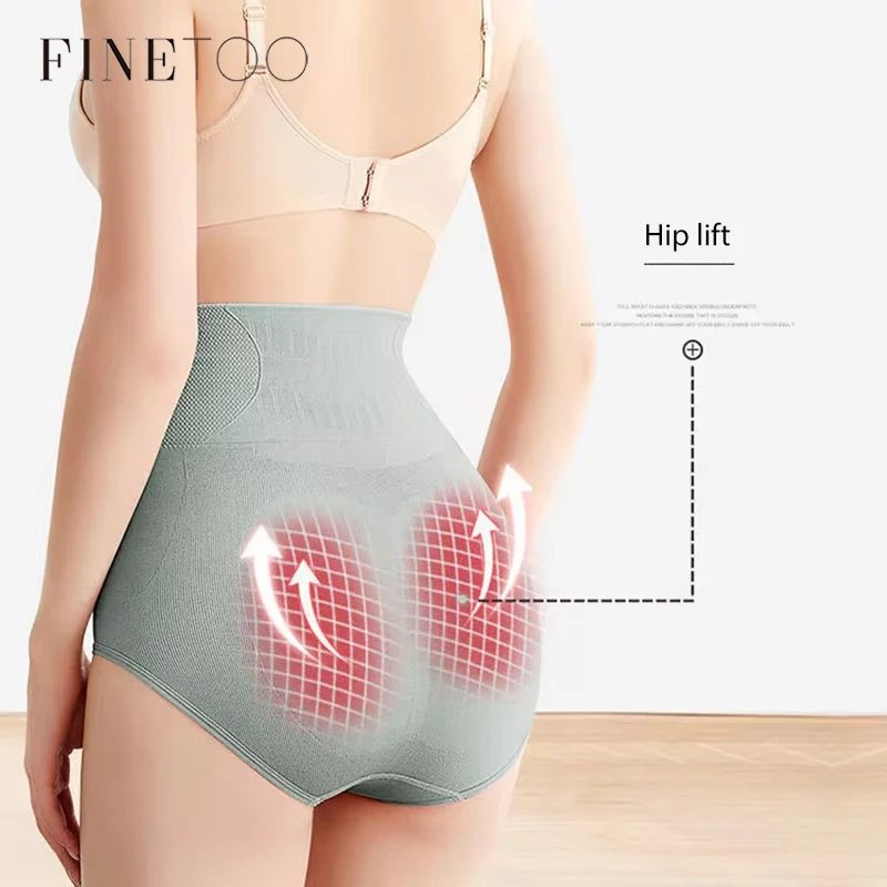 Bragas moldeadoras de cintura alta para mujer, ropa interior transpirable adelgazante para vientre, lencería adelgazante para barriga, levantador de glúteos, ropa moldeadora de Control