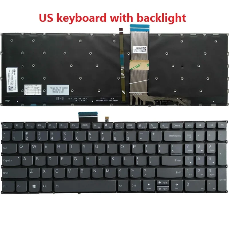 For Lenovo ideapad S350-15IML S350-15IIL S350-15ARE S350-15IKB S350-15ADA S350-15IWL Russian/US/French/Spanish laptop keyboard