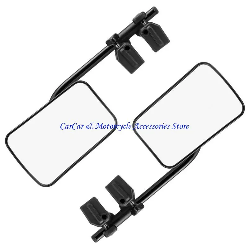 

G5AD Wing Mirror Clip on Towing Mirror Extensions Adjustable Side Mirror Extenders