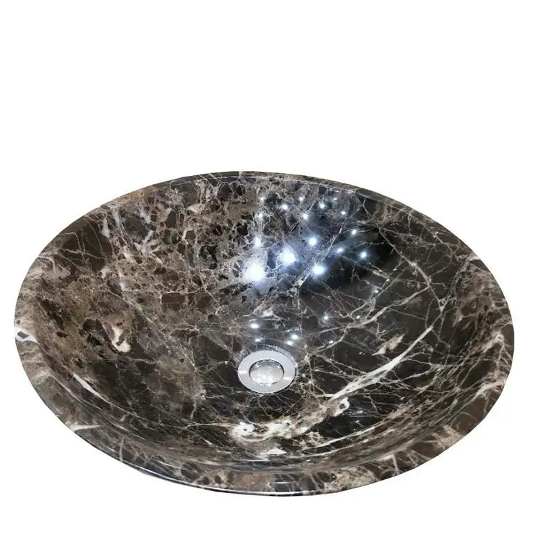 

Crystal wood grain, art wash basin, creative light luxury stone, bathroom basin marble