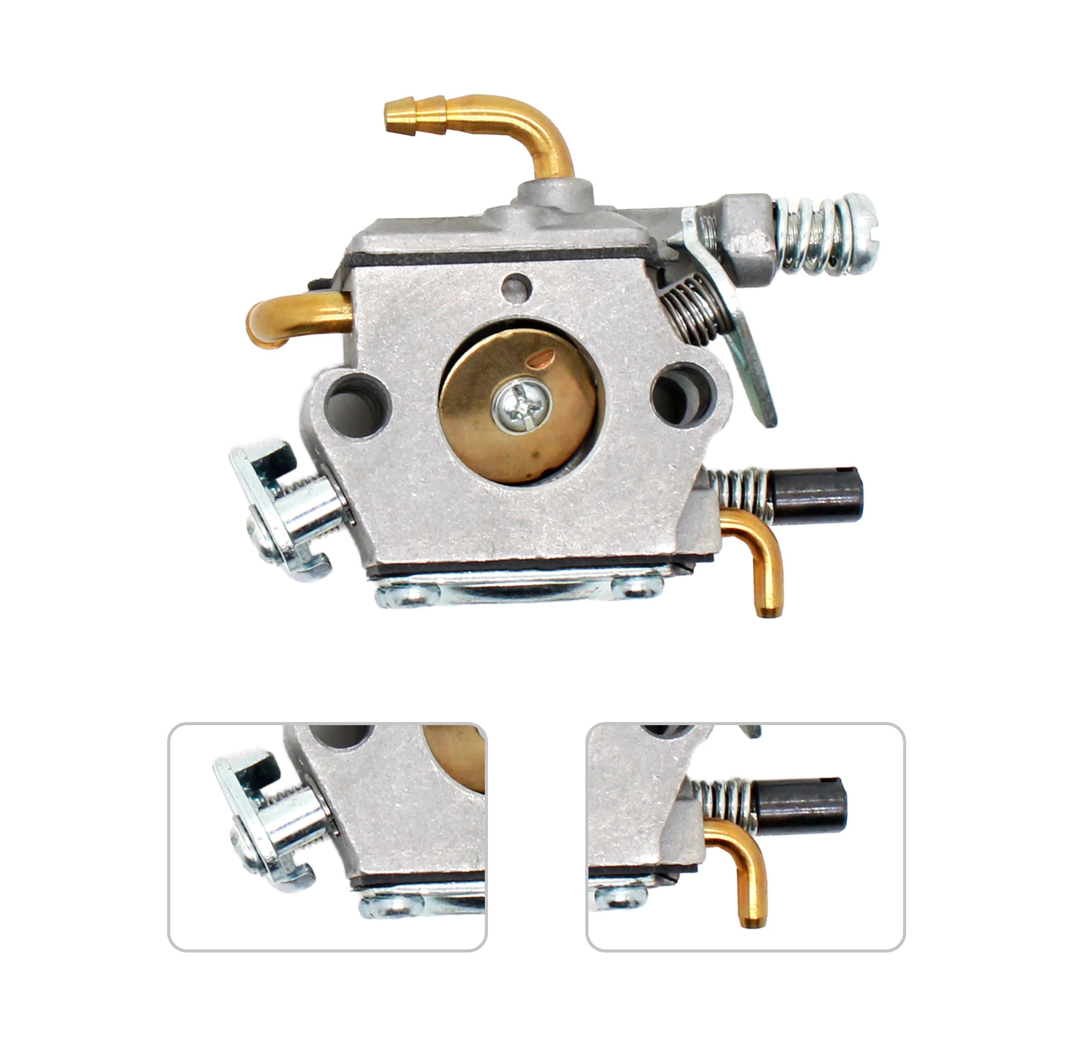 Automatic carburetor with copper elbow for gasoline chainsaw 5800 45cc 52cc 58cc chainsaw4500 5200