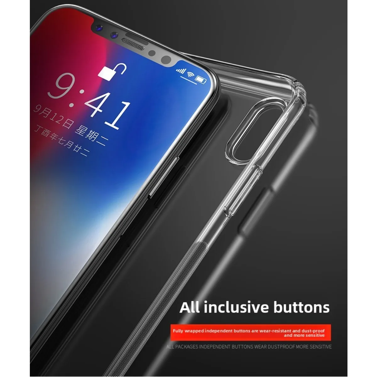 رقيقة جدا واضح سيليكون جراب هاتف آيفون 17 الهواء 16 15 14 13 12 11 برو Xs ماكس XR X 7 8 زائد غطاء للحماية الشفافة