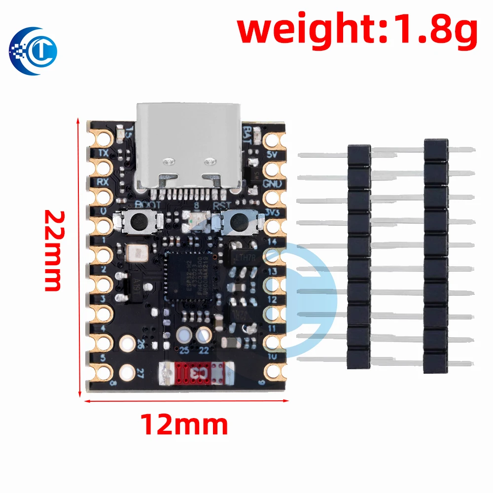 Scheda Microcontrollore ESP32-H2 SuperMini - Controller per Apprendimento e Sviluppo Programmazione