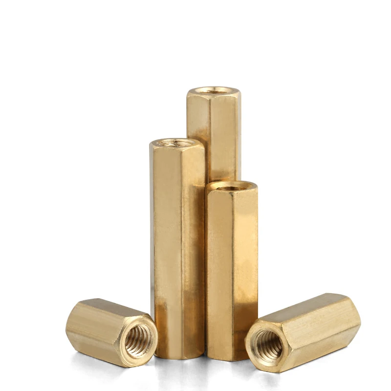 M2 M2.5 M3 M4 M5 Brass Hex Male Female Standoff Pillar Stud Mount Spacer Hexagon PCB Motherboard Hollow Bolt Screw