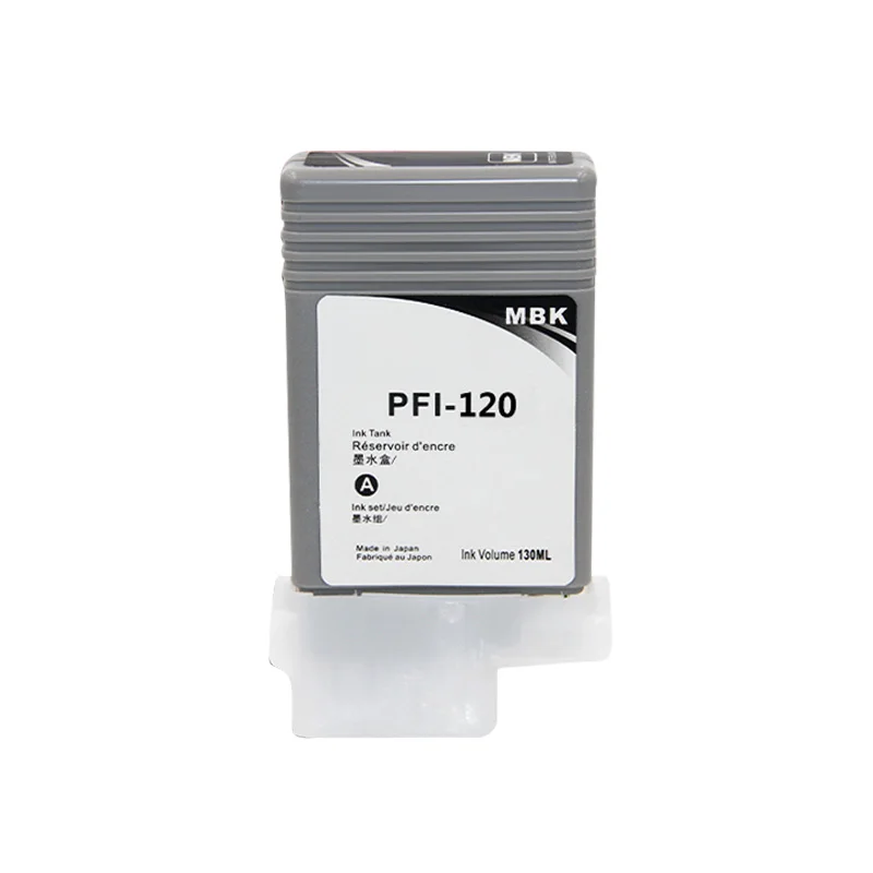 5Color 130ML PFI-120 For Canon PFI120 Ink Cartridge Compatible For Canon TM-200 TM200 TM-205 TM-300 TM-305 TM300 Pigment ink