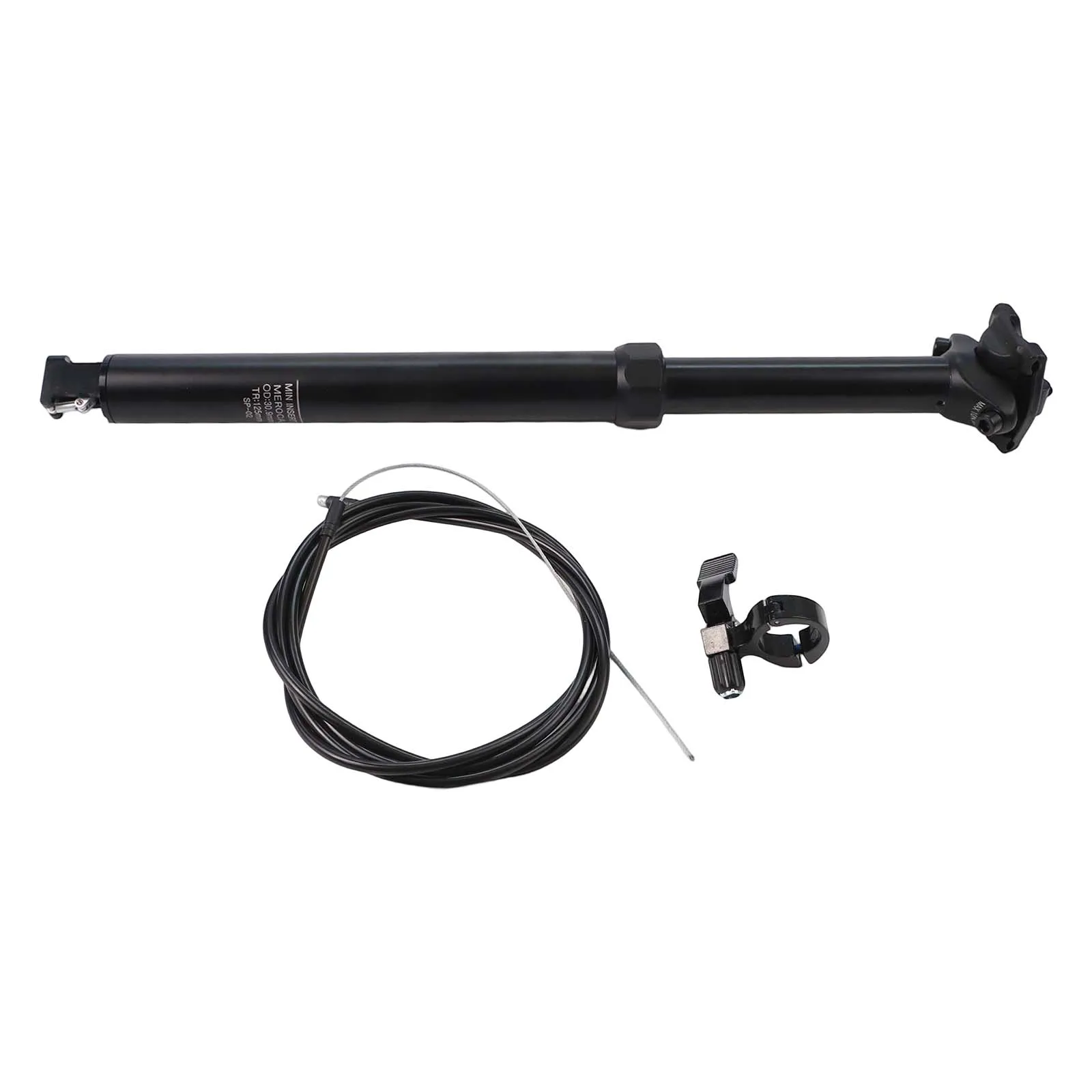 

About 700g Dropper Post 30.9 Mm Strong Load-bearing Capacity Adjustable Seat Angle Beautiful Lines Double-pin Rear Drift Design