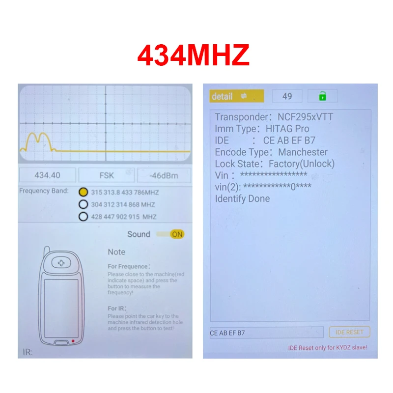 CN006127 oryginalne klucz zdalny do 2023 BMW 5 i 7 serii OEM inteligentny brelok IYZBK1 2701A-BK1 BK1 434MHZ 49Chip