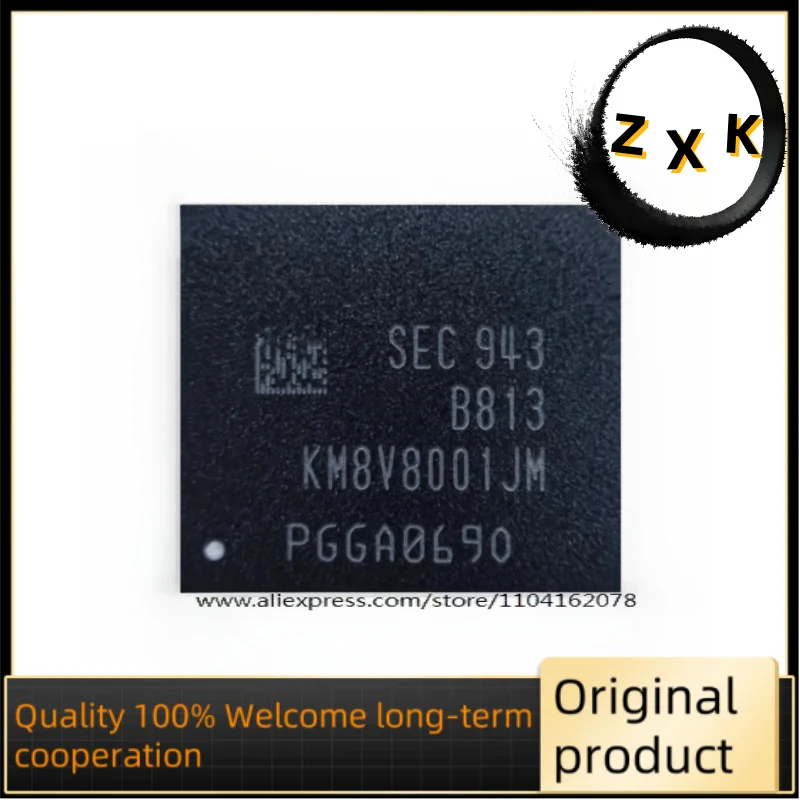 

KM8V8001JM-B813 BGA254 интегральная схема хранения шариков IC чип оригинальный аутентичный