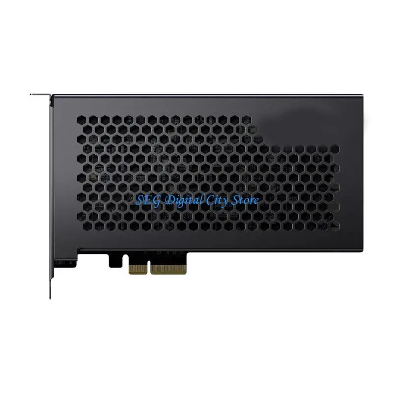 

U75B PCIE HDTV плата видеоигры карта захвата 4K карта видеозахвата прямая потоковая запись для портативных ПК Простая установка