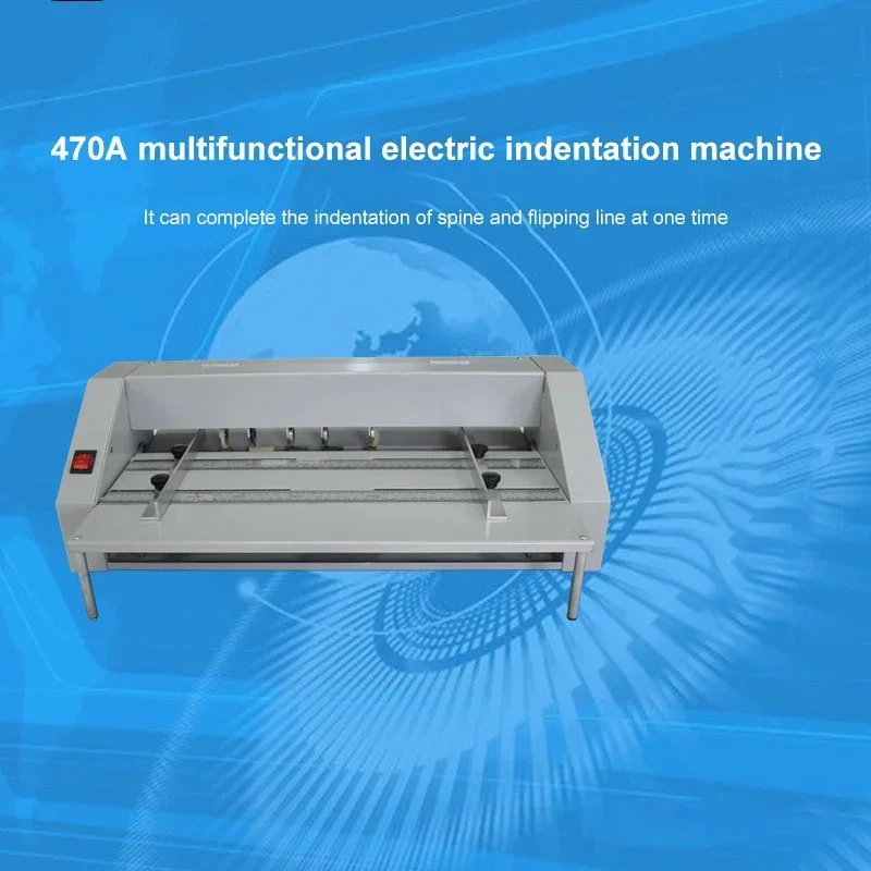 

220v Electric 470A Electric Creasing Machine 220V/110V Electric Indentation Machine Longitudinal Rice Thread Machine Ant Thread