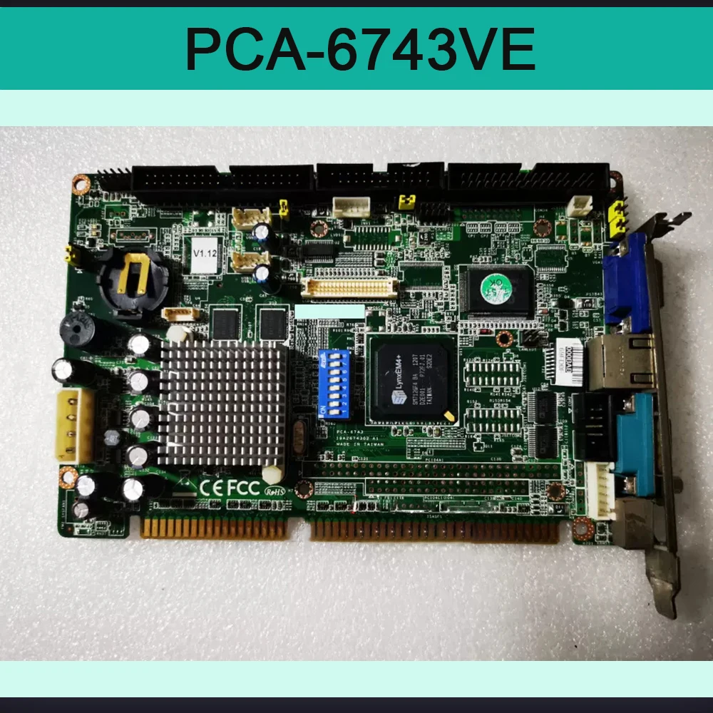 

For Advantech Industrial Control Motherboard PCA-6743 PCA-6743VE