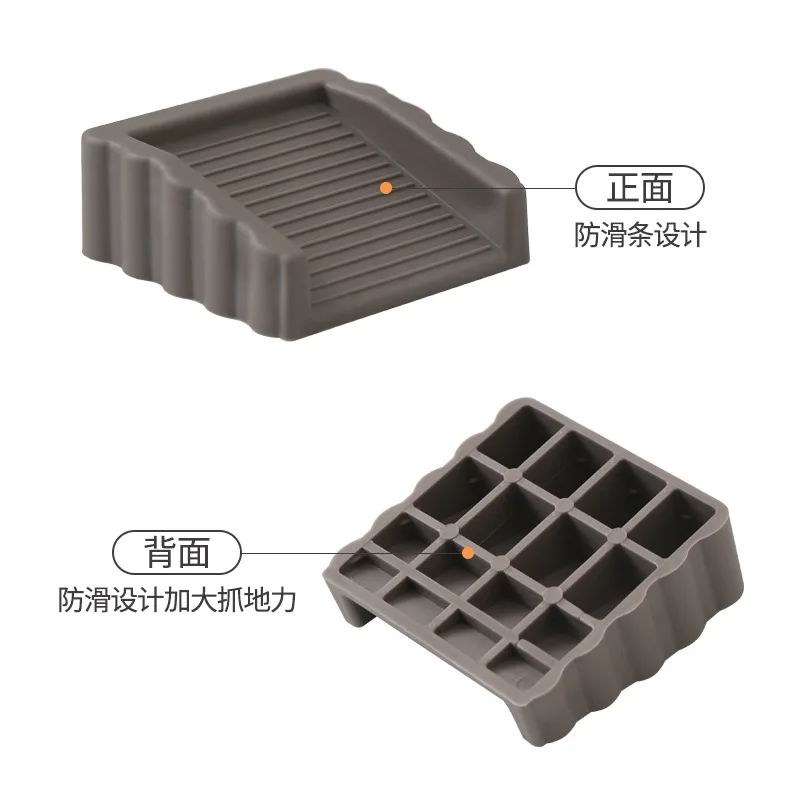 

8pcs Heavy Duty Wedge Strong Windproof Block For Home Office Bedroom Noise Reduction Scratch Resistant Multifunctional Door