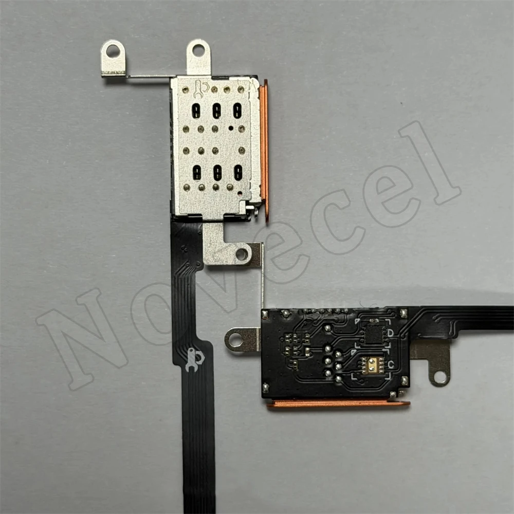 Kabel Flex do konwersji ESIM na Dual SIM + Gniazdo Kart + Tacka SIM + Wbudowany MEP Snow IC - Części Zamienne do Naprawy iPhone 17 Pro Max Wersja US — zdjęcie produktu 5