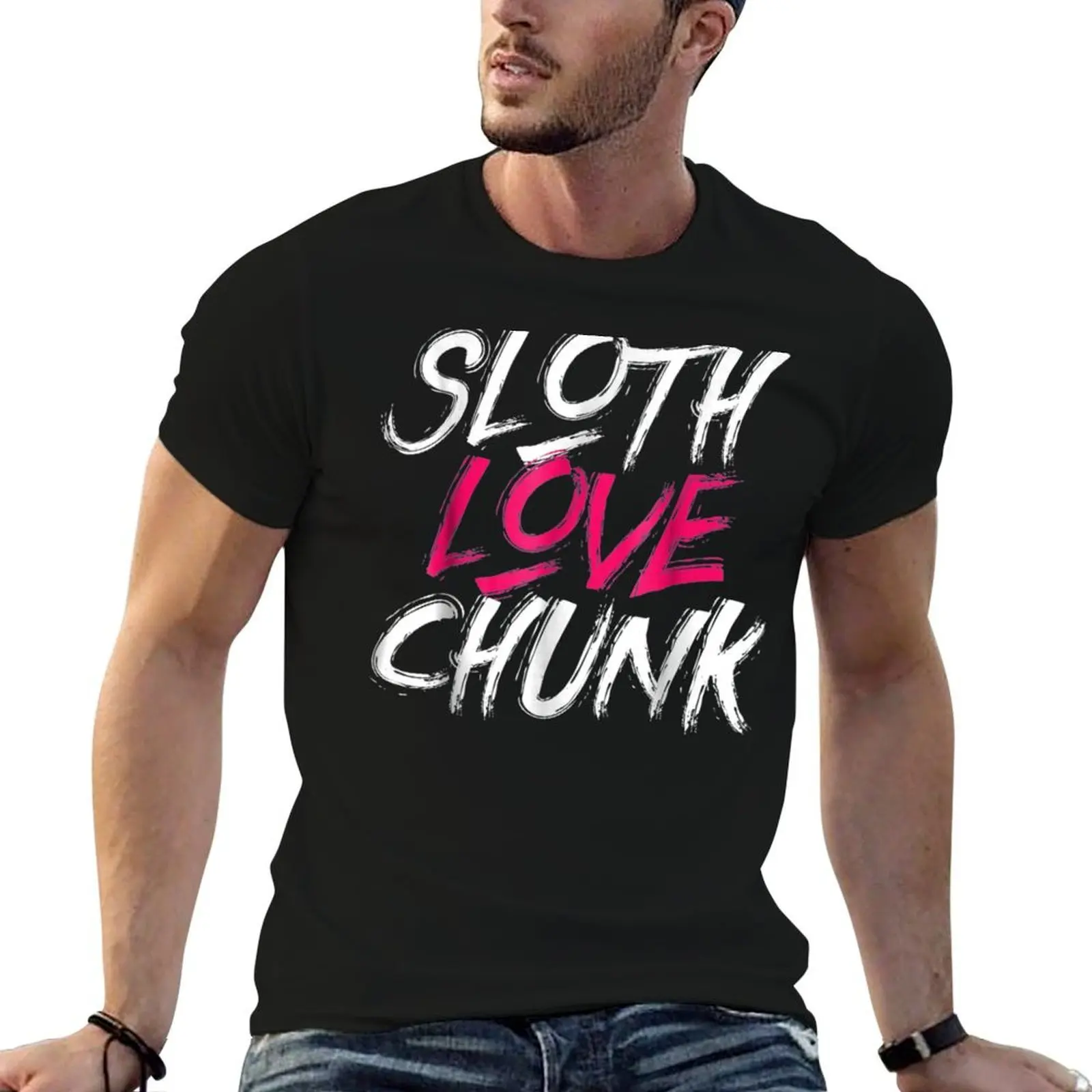 

Sloth Love Chunk - Vintage 80S - Movie Gift T-Shirt t shirts for man slim fit man tshirt T-Shirt