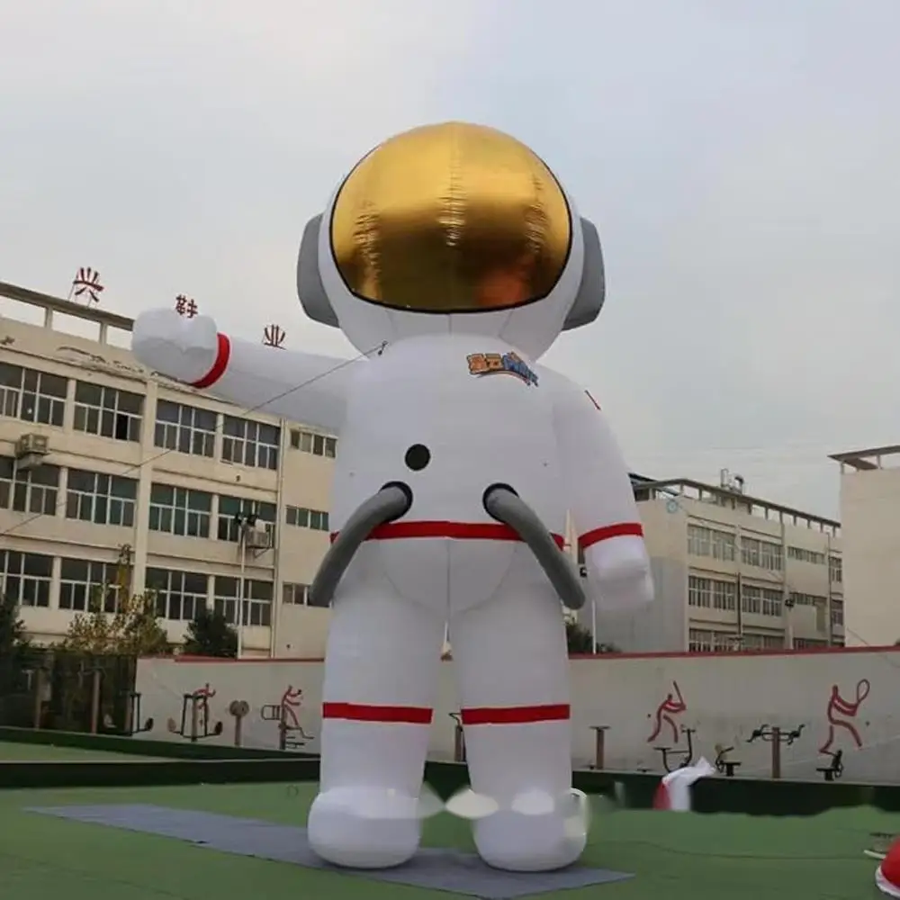 Promotional Giant Astronaut Inflatable Man Rocket Alien Balloon For Outdoor Birthday Party Decoration Space