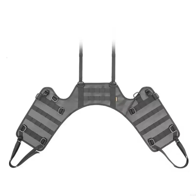 M76E Motorcycle Mounting Base with Oxford Webbing for Daily Ride Carry
