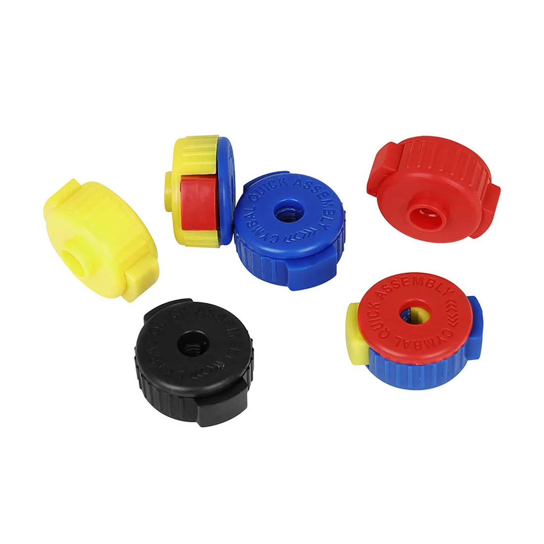 5 Pcs Drum Kit Cymbal Knobs Disassembly Knob Push Button Design Easy Installation Percussion Instruments Replacement Accessories