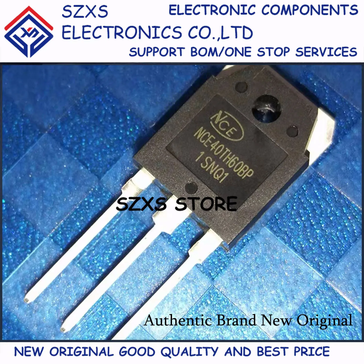 New Original 10Pcs NCE40TH60BP TO-3P 600V 40A Fast IGBT Transistor In Stock Electronic Components Good Quality