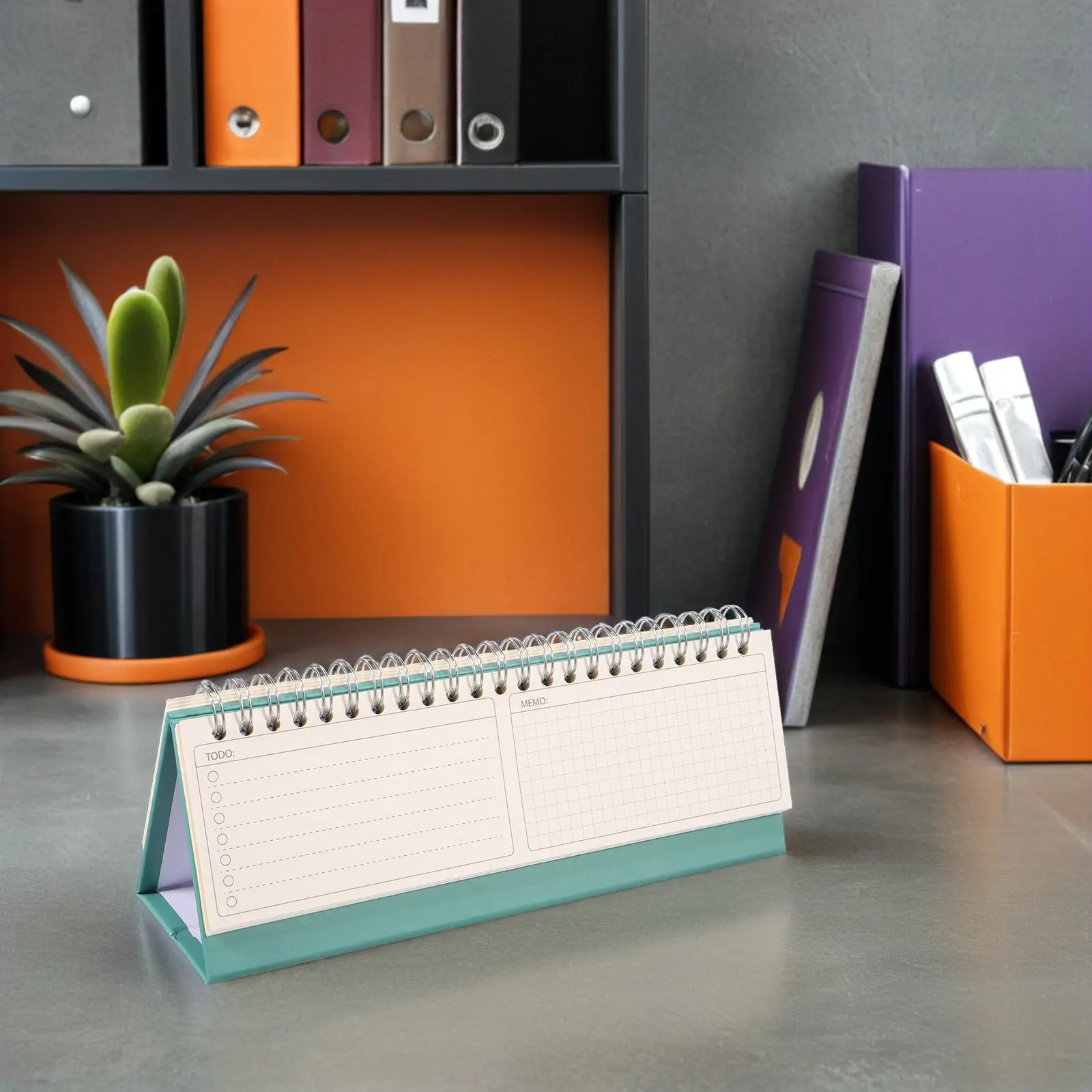 

Small Desk Calendar 2025-2026 Compact Standing Monthly Flip Desktop Calendar July 2025 to December 2026 Creative Work Planner