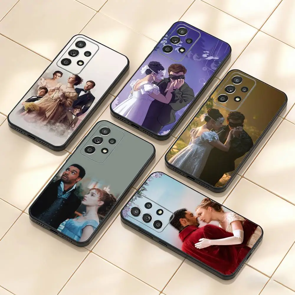

Bridgerton Season Phone Case For Samsung S25,S24,S21,S22,S23,S30,Ultra,S20,Plus,Fe,Note,10,9,5G Black Cover