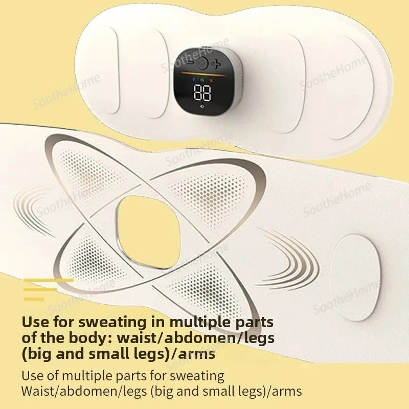 For Ems Pulse Massage Belt, Hot Compress, Sweating, Home Massage Device, Heating, Fat-burning and Slimming Special Wonder