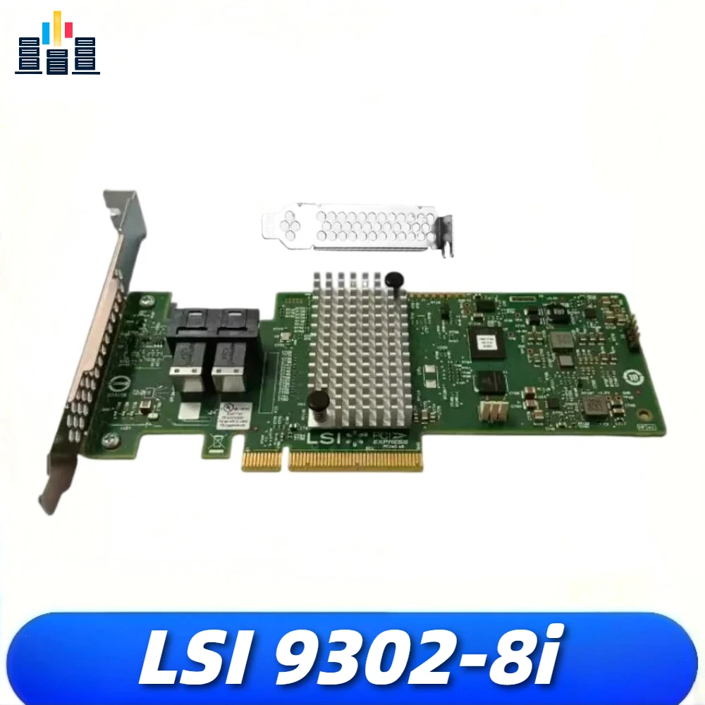 9302-8i 12 Гбит/с SAS HBA карта PCIe 3.0 SFF-8643 IT Mode для сервера NAS (IBM N2215 / 9300-8i)