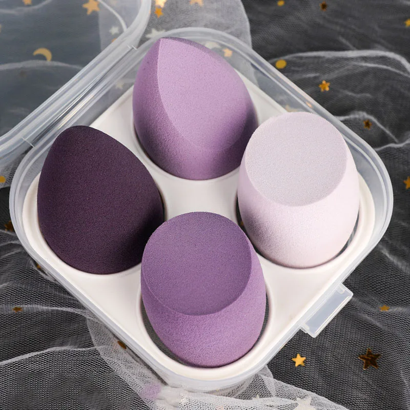 4/8pcs Makeup Sponge Beauty Egg Cosmetic Puff Soft Foundation Sponges Powder Puff Women Make Up Accessories Beauty Tools