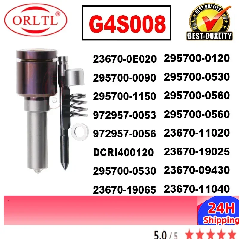 G4S008 For TOYOTA HILUX 2GD-FTV DCRI400120 23670-19025 23670-09430 23670-11040 295700-0560 G4 Piezo Injector Nozzle