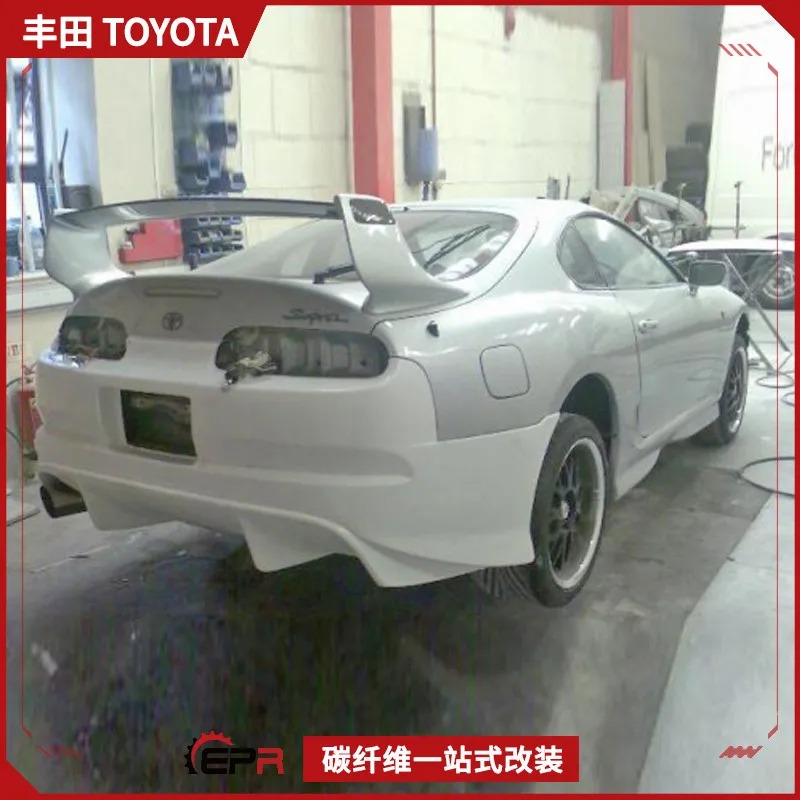

Подходит для Toyota Supra MK4 Bull Demon King, модифицированная задняя планка из смолы TRIALF, защитный объем