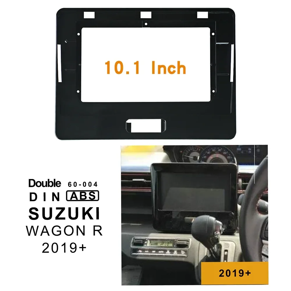 

Подходит для автомобильной панели 10,1 дюйма 2din для SUZUKI WAGON R 2019 + установка для стереопанели автомобильный радиоприемник с рамкой