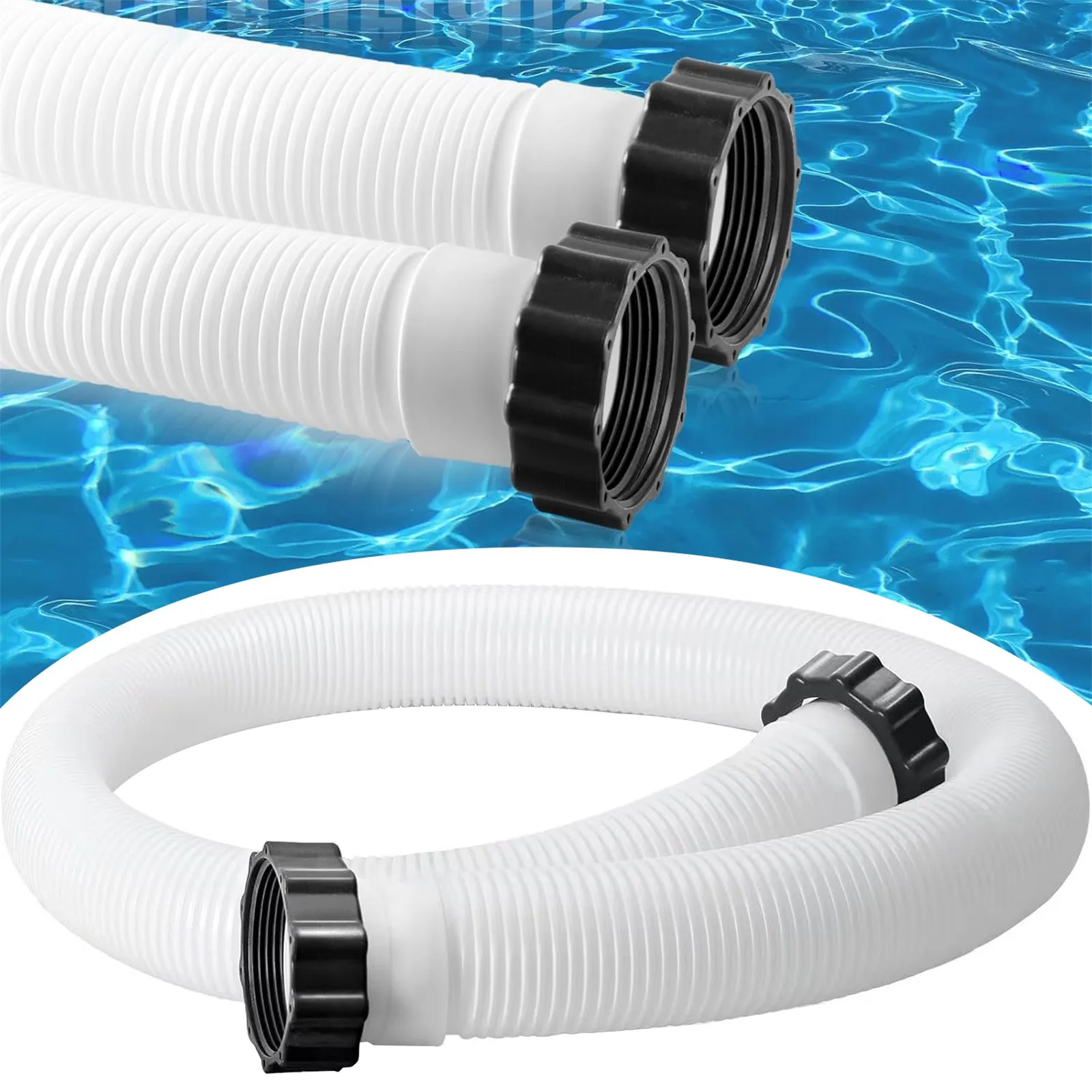 

New Inflatable Swimming Pool Hose Swimming Pool Filter Replacement Hose Pool Filter Pump Hose With Adapter Pool Sand Filter