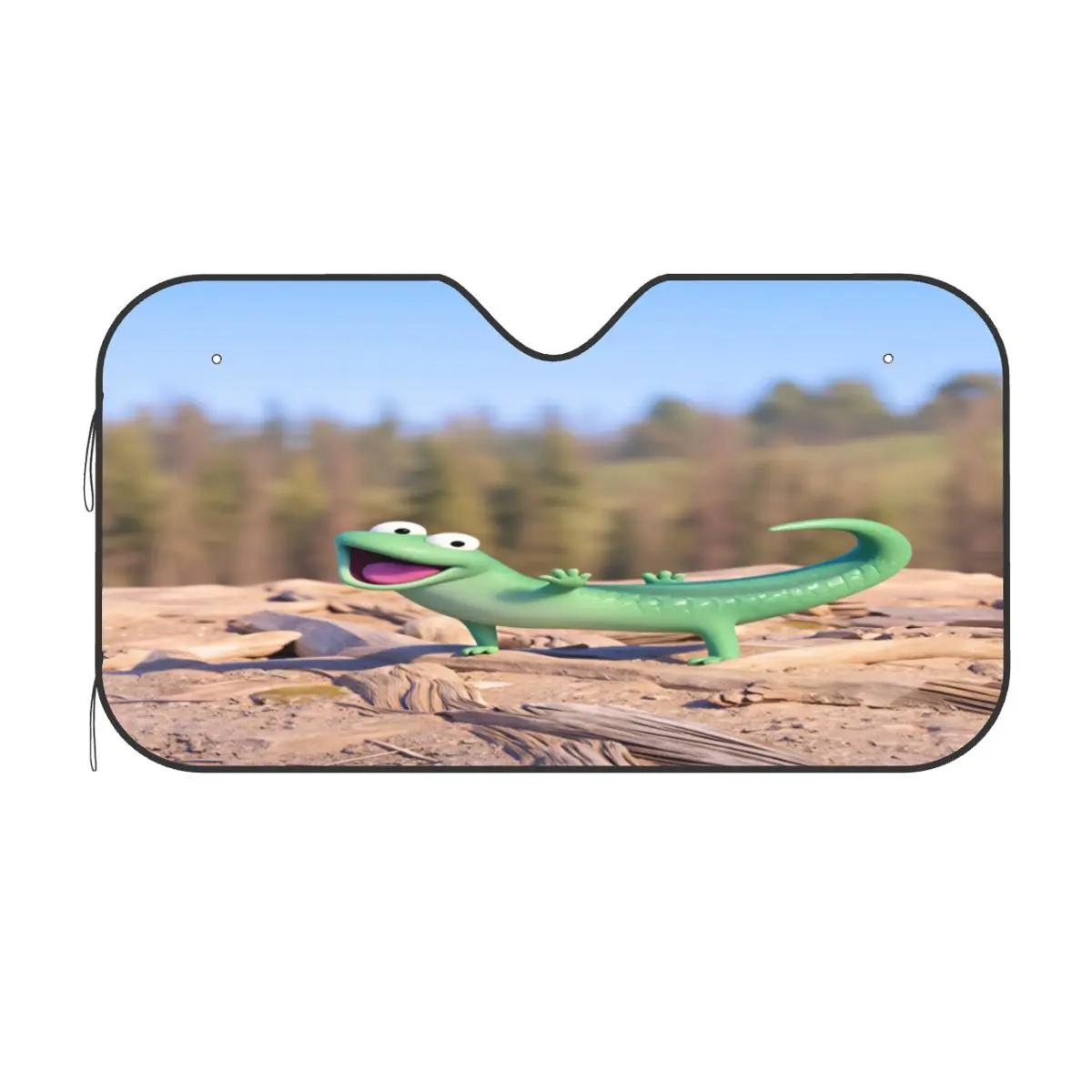 

Солнцезащитный экран Hoppers Film 2026 для лобового стекла автомобиля: складной, термозащитный, прочный, стильный, для переднего окна авто