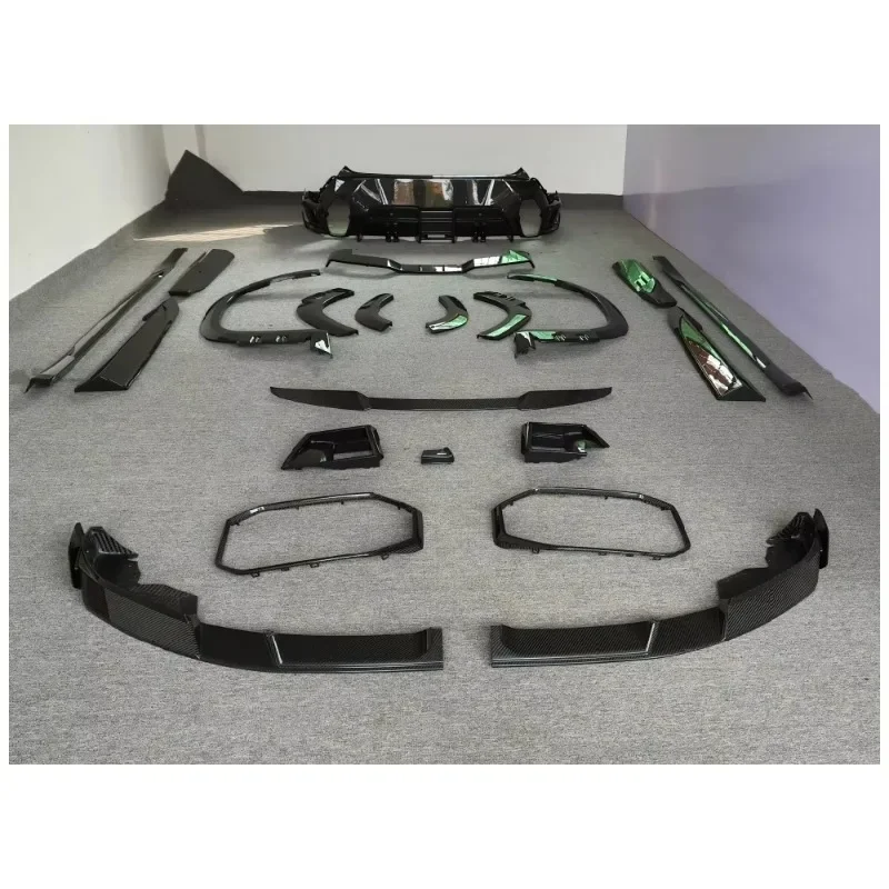 High Temperature Process Automotive Turbulence Kit for  XM Modified LD Style Dry Carbon Fiber Small Surround Body Kit