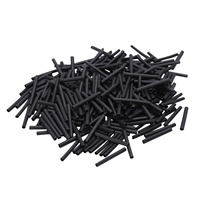 Wire Wrap Sleeve 2mm Dia 30mm Long Heat Shrink Tubing 280pcs Black